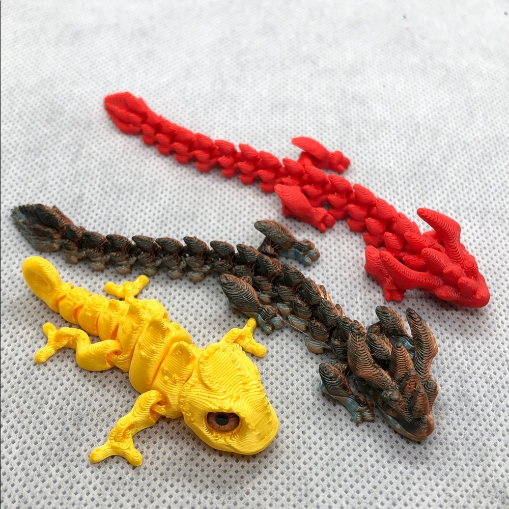 3D printed Reptile Décor Figurine